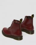 Ботинки Dr. Martens 1460 из гладкой кожи на шнуровке, вишнево-красные - фото 7