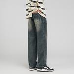 Джинсы Unisex TEN MIRO, Состаренный цвет - фото 8