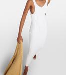 Платье миди Ottilie из смесового хлопка Khaite, Glaze - фото 5