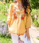 Блузка женская ANDREE BY UNIT, желтый - фото 4