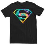 Мужская футболка с логотипом Superman Tie Dye DC Comics - фото