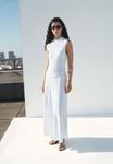 Платье Mango Maxi dress, White - фото 4