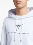 Хлопковая толстовка с логотипом Giuseppe Zanotti, белый - фото 5