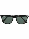 Солнцезащитные очки Wayfarer Ray-Ban, черный - фото