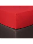 Простыня BettwarenShop, красный - фото