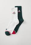 Носки Adidas Performance PIZZA SOCK UNISEX 2 PACK, White/Aurora Ivy/White - фото
