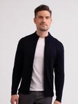 Вязаный кардиган CASH-MERE.CH, темно-синий - фото 2