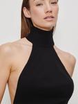 Вязаный топ RÆRE by Lorena Rae, черный - фото 3