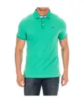 Рубашка поло Hackett, зеленый - фото