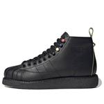 Кроссовки оригинал суперзвезда люкс Adidas, черный - фото