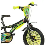 Детский велосипед Dinos Dino Adventure 14В'', черный - фото 3