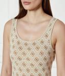 Топ Guess Active Aurlie Slim Fit, бежевый - фото 4