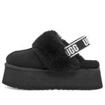 Тапочки funkette slipper 'black' Ugg, черный - фото