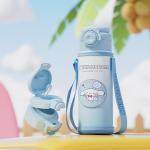 Термостакан Kulomi Sanrio, синий cinnamoroll+large plush toy+box - фото 2