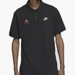 Nike Спортивная поло мужская black - фото 7