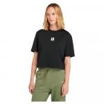 Футболка с коротким рукавом Timberland Stack Logo, черный - фото