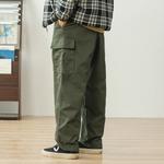 714STREET Брюки-карго унисекс, Армейский Зеленый - фото 7