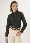 Блуза Felix Hardy Button-down blouse, Dark Green - фото