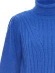 Свитер с высоким воротом Dreimaster, синий - фото 3