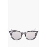 Черные пластиковые солнцезащитные очки Oamc, Black - фото