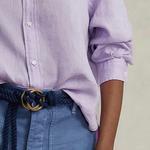 Женская рубашка Polo Ralph Lauren, белый - фото 9