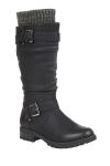Высокие сапоги Lotus, черный - фото