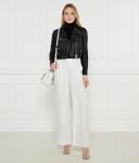 Брюки женские Marc Cain палаццо с вискозой, белый - фото 2