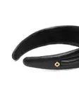 Кожаный ободок Maje, черный - фото 3