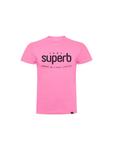Футболка Superb, розовый - фото