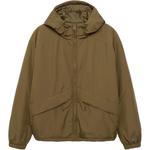 Утепленная куртка с капюшоном Stussy, оливковый - фото