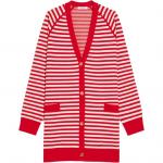 MaxMara Кардиган Tenore Collection Jacquard Viscose красный - фото