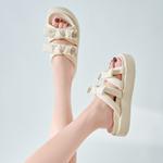 Шлепанцы женские Hla, бежевый - фото 18