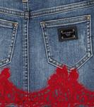 Джинсовая юбка Dolce&Gabbana, синий - фото 3