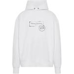 Хлопковый худи Maison Margiela, белый - фото