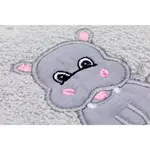 Полотенце с капюшоном с животным мотивом Fillikid, серый - фото 3