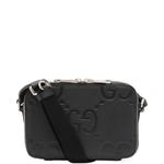 Мини-Сумка Gg jumbo leather int 802 Gucci, черный - фото