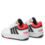 Кроссовки adidas Hoops 3.0 Cf I H03860 Ftwwht/Cblack/Brired, белый - фото 3