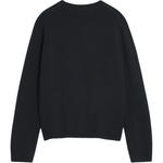 Шерстяной свитер с лисой от Maison Kitsuné Maison Kitsune, черный - фото 3