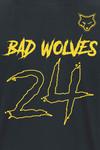 Футболка Bad Wolves Album Inspired Varsity Tee, черный - фото 3