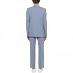 GUCCI Мужской синий деловой костюм - фото 4