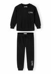 Костюм CREW NECK AND JOGGERS SET MINOTI, черный - фото