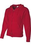 Толстовка с капюшоном JERZEES NuBlend на молнии, цвет true red - фото 3
