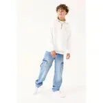 Толстовка Garcia B53464 half zip, белый - фото 6