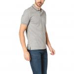 Футболка поло мужская серая HUGO BOSS - фото 3