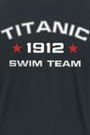 Футболка Sprüche Titanic Swim Team, черный - фото 3