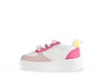 Кроссовки bebe Lisa Sneaker - Kids', White/Hot Pink/Light Pink - фото 3