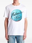 Balmain футболка Paris & Planet, белый - фото 6