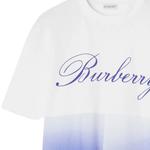 Футболка женская Burberry, белый / фиолетовый - фото 7