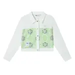 Куртка женская белая солнце FILA - фото