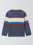 Детская полосатая регбийка John Lewis, Blue Multi - фото 6